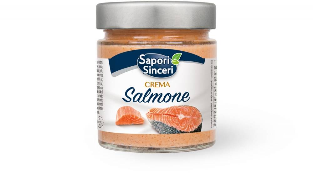 Crema de salmón