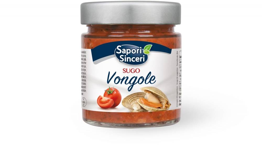 Sugo mit Venusmuscheln