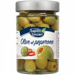 Olives et poivron