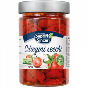 Getrocknete Kirsch-Tomaten in Olivenöl